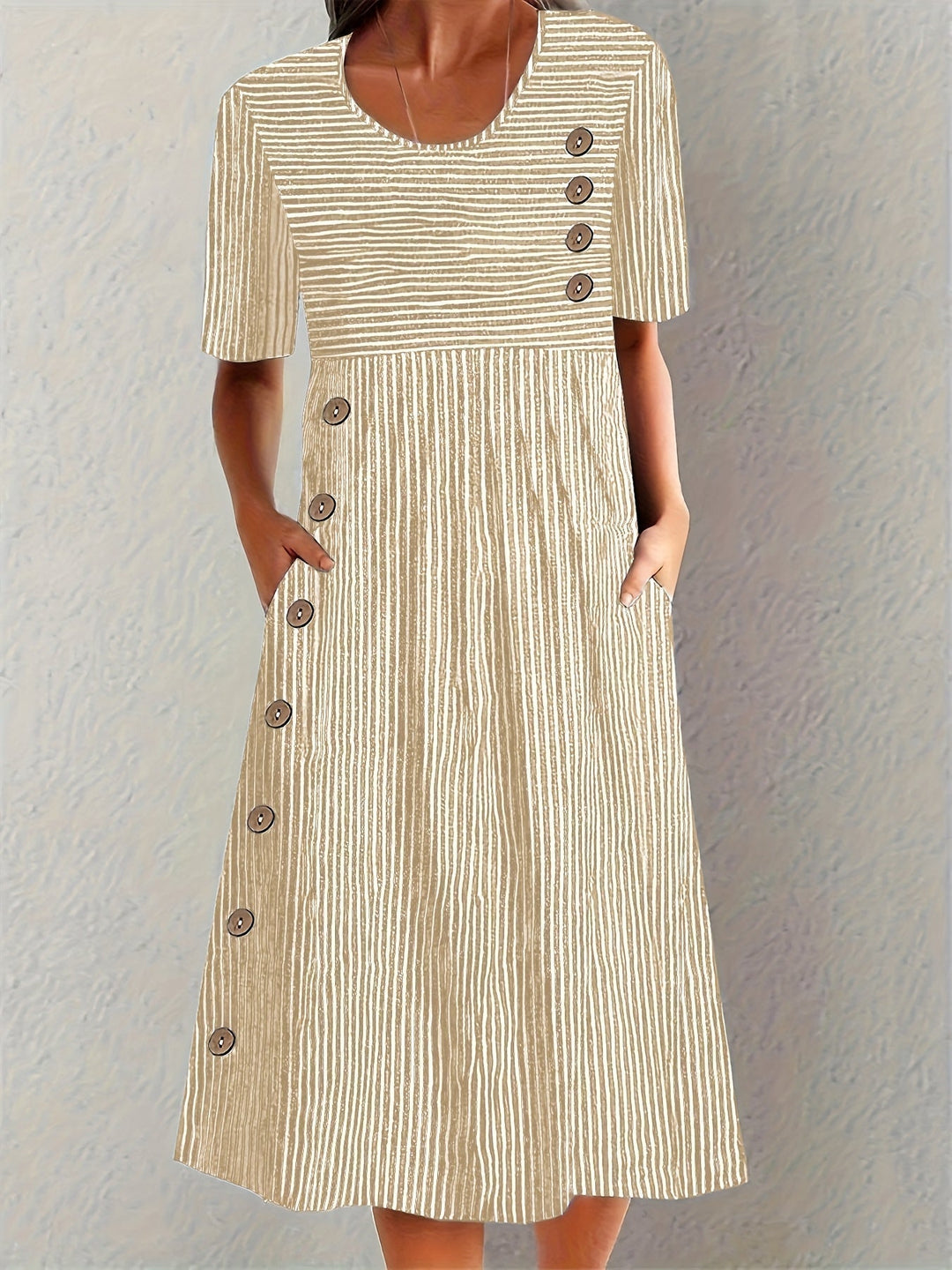 Sophie | Robe d'été rayée