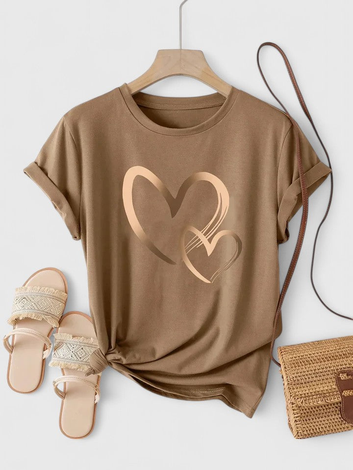 Ivanelle | T-Shirt Confortable à Manches Courtes