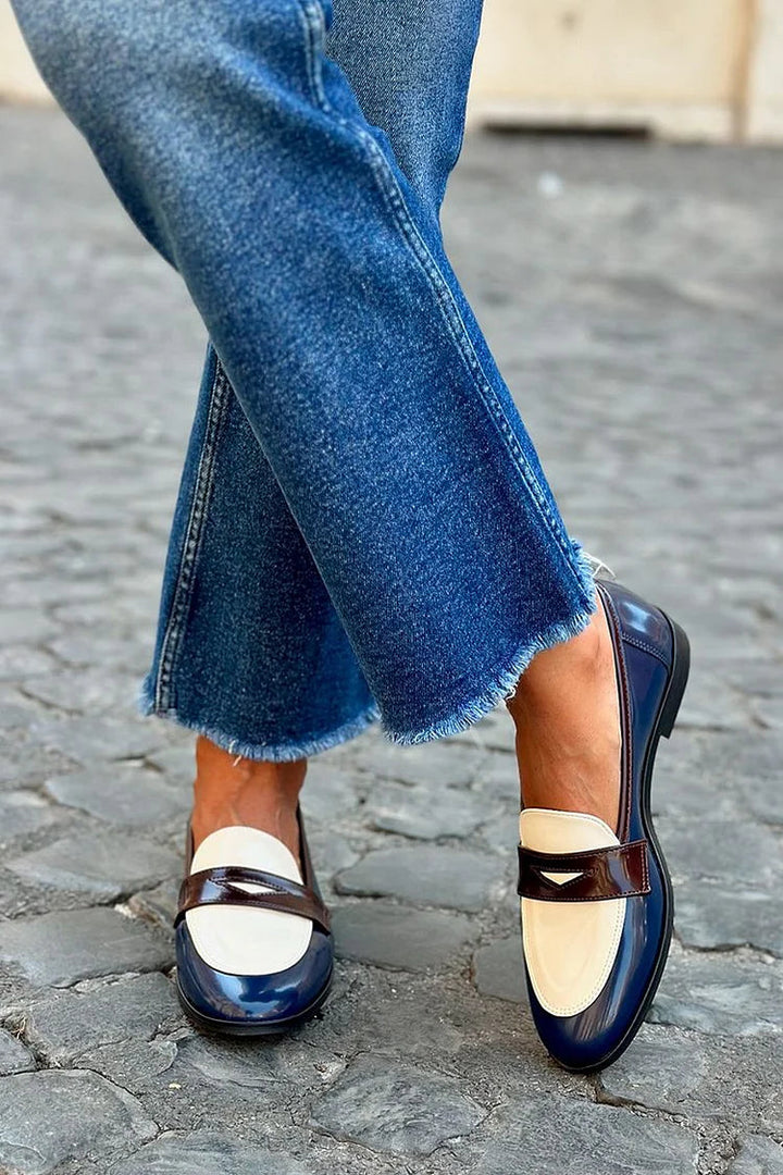 Ashlynn™ | Mocassin Bleu Marine