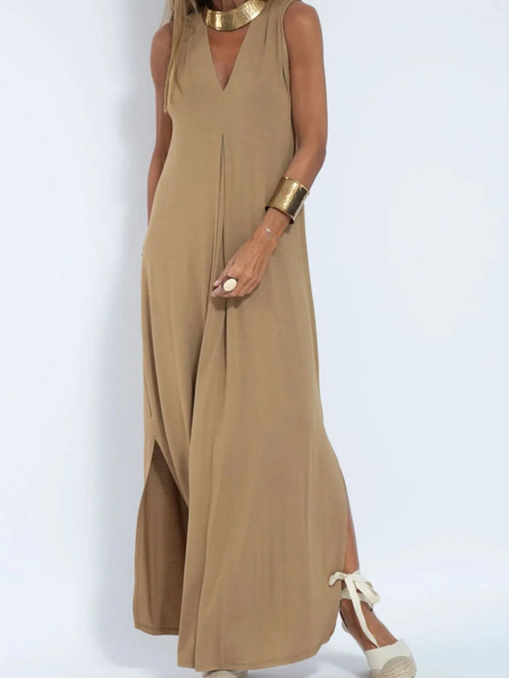 Ariella | Robe Maxi à Décolleté en V