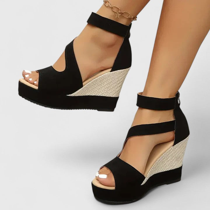 Selviana | Sandales Orthopédiques à Talon Wedge