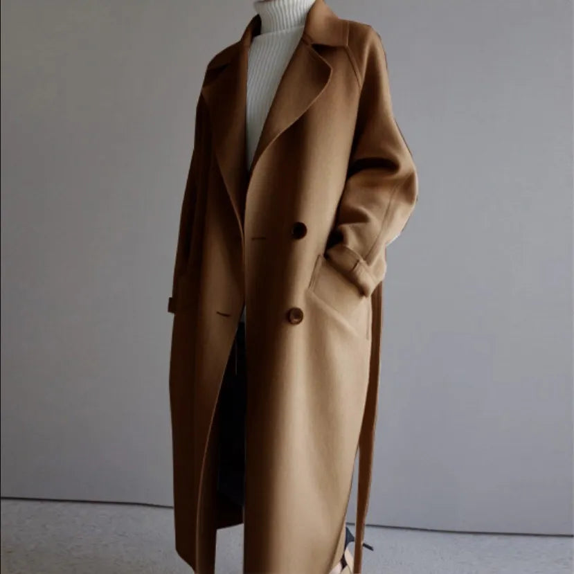 Elowen | Manteau d'Hiver Long Élégant pour Femmes