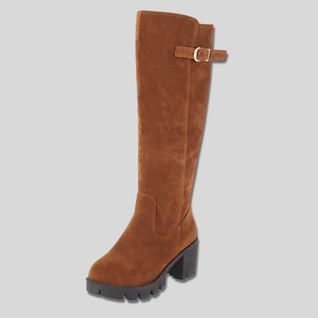 Calista - Bottes en Suède Hautes