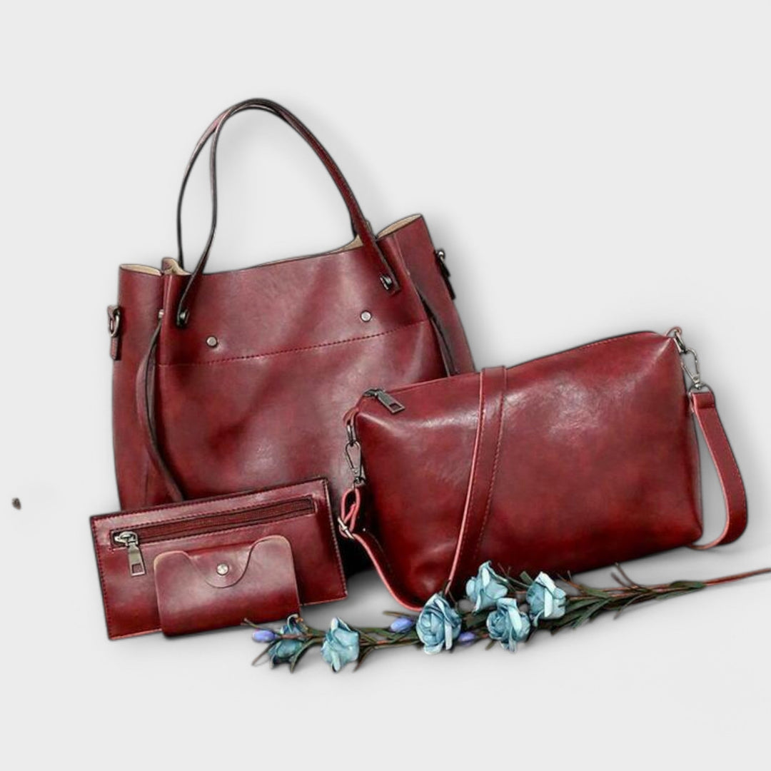 Olivia - Ensemble de sacs vintage en 4 pièces