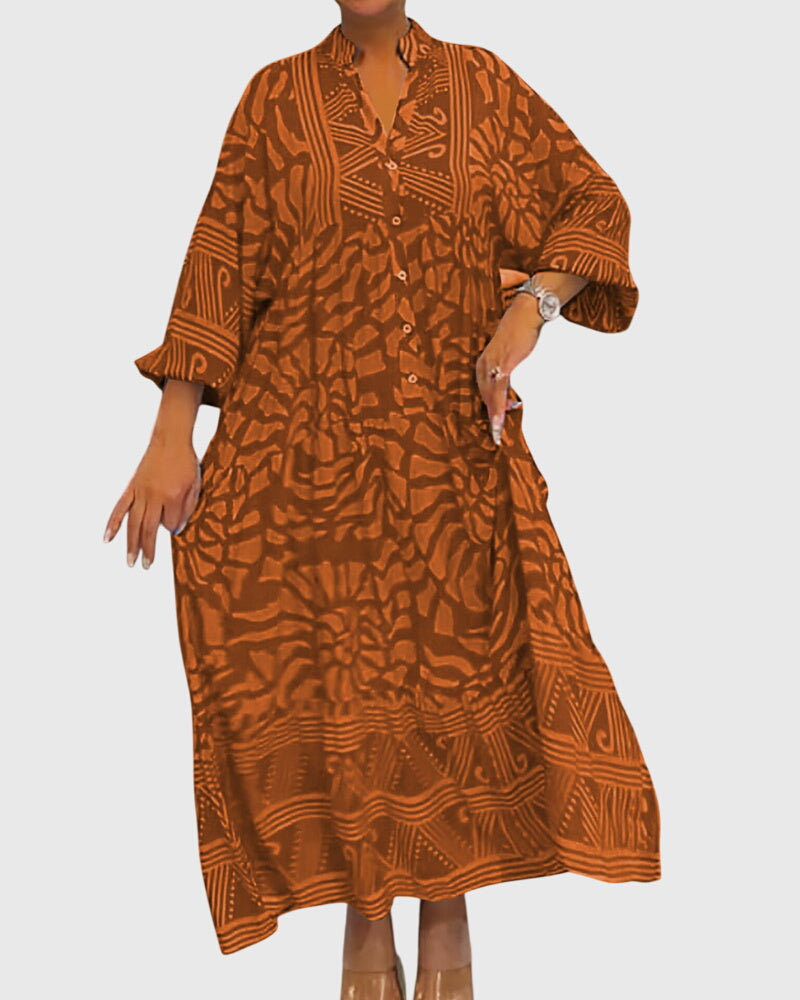 Mckinley™ | Robe Maxi Avec Imprimé Élégant