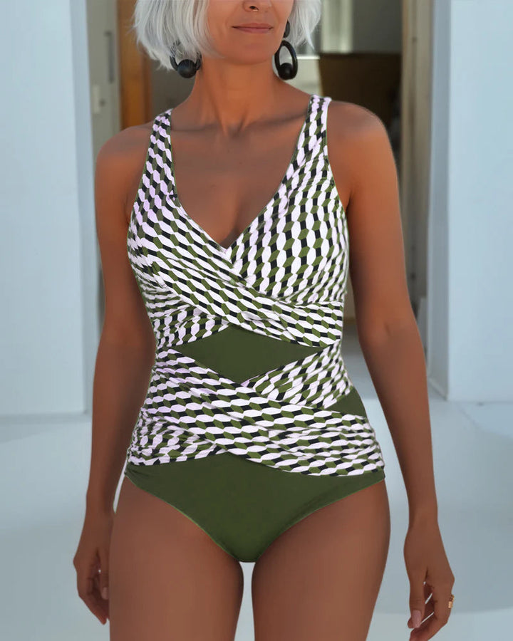 Ashley | Maillot de bain avec design croisé pour un look décontracté en vacances
