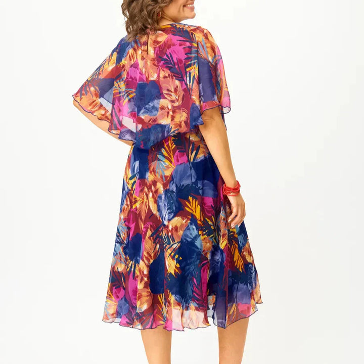 Barbara | Robe en Chiffon Confortable Grande Taille