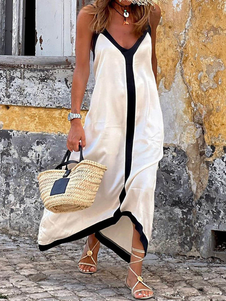 Maxine | Douce Robe Maxi Sans Manches