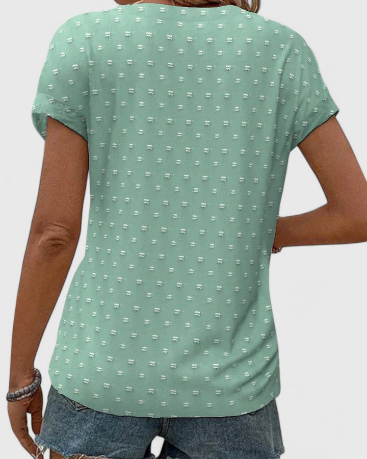 Miles | T-shirt V-neck Confortable