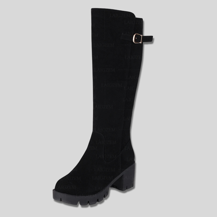 Calista - Bottes en Suède Hautes