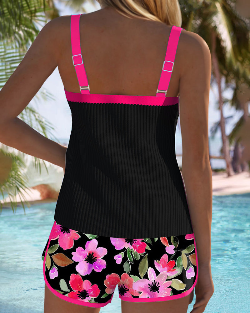 Matilda | Ensemble de Tankini de Plage à Deux Pièces