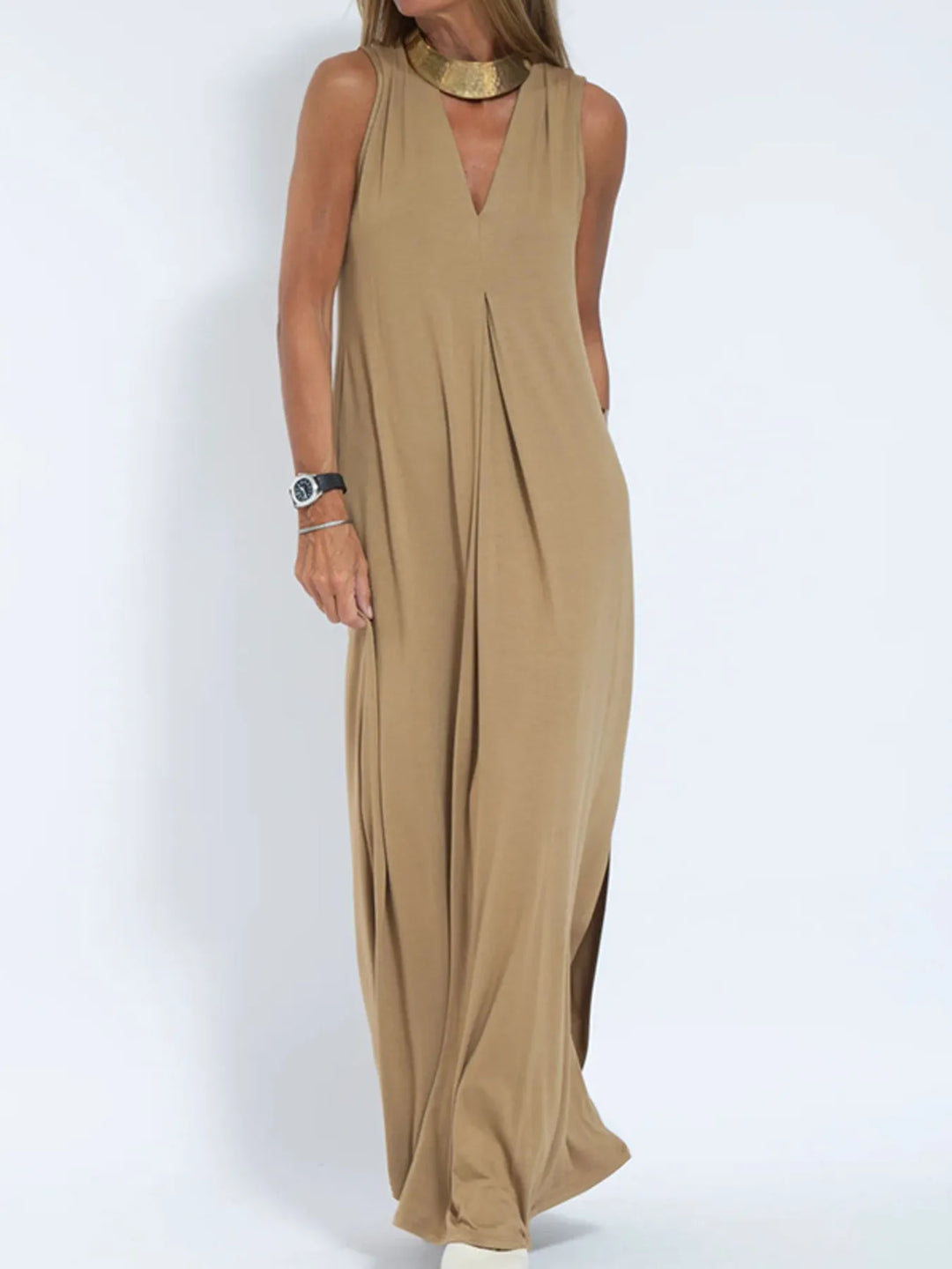 Ariella | Robe Maxi à Décolleté en V