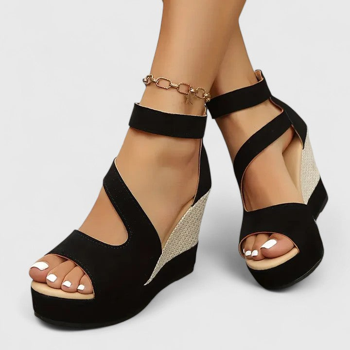 Selviana | Sandales Orthopédiques à Talon Wedge