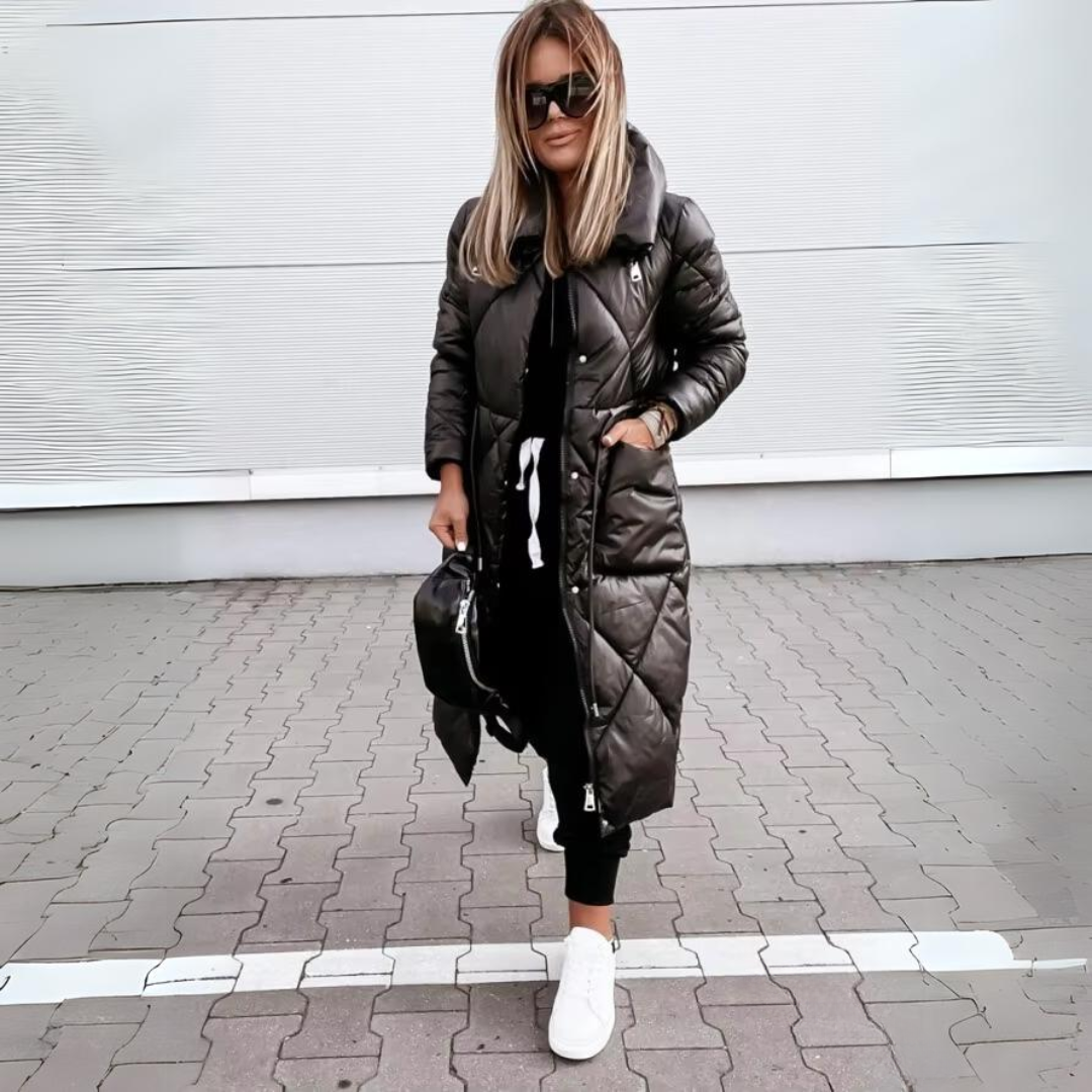 Amelia - Veste Élegante Matelassée