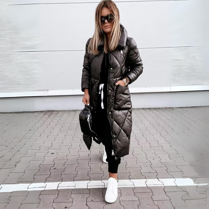 Amelia - Veste Élegante Matelassée