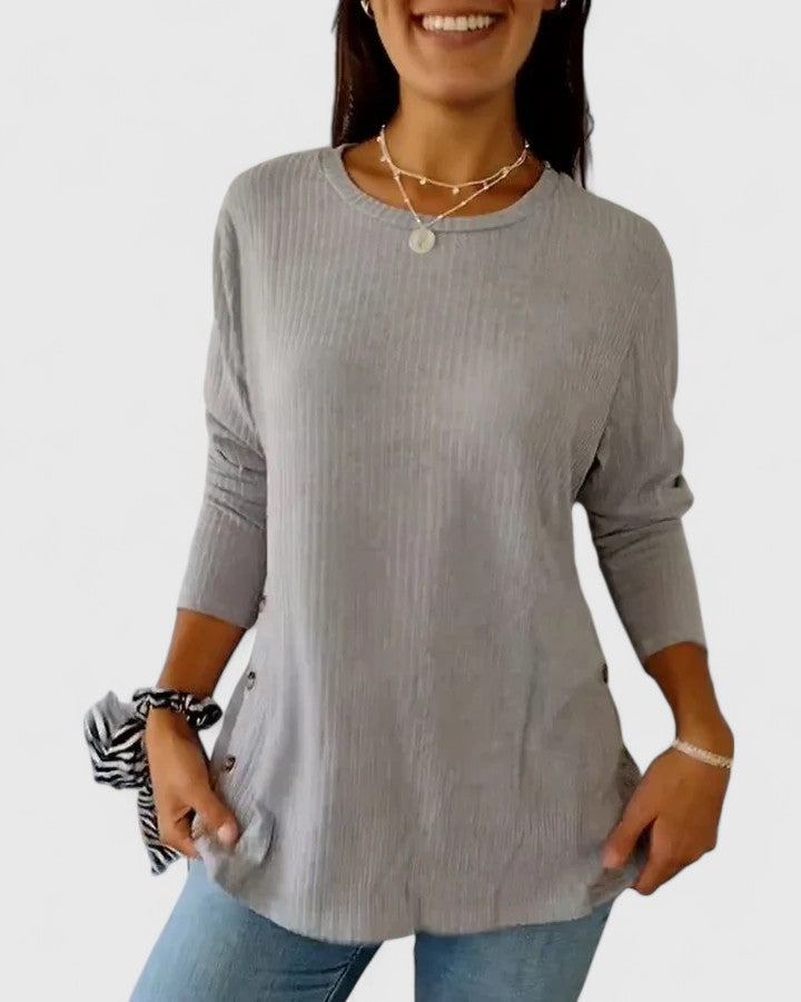 Megan™ | Haut Crew Élégant