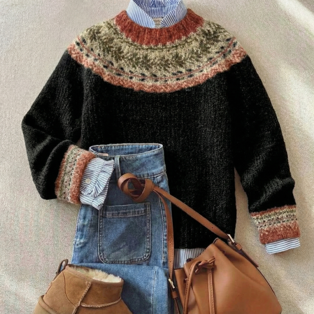Eleanor | Pull en Tricot Nordic Heritage