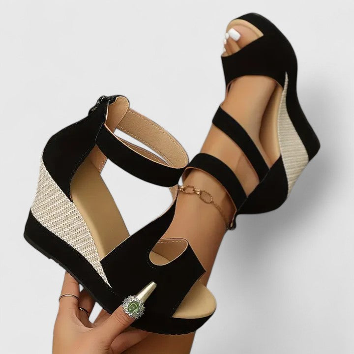 Zynavielle | Sandales Orthopédiques à Talon Wedge