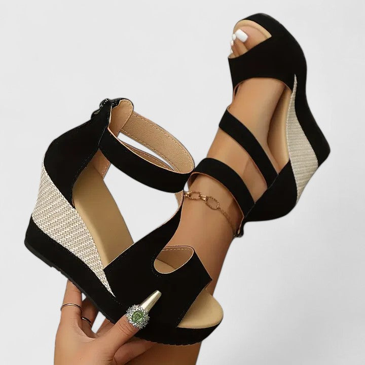 Selviana | Sandales Orthopédiques à Talon Wedge