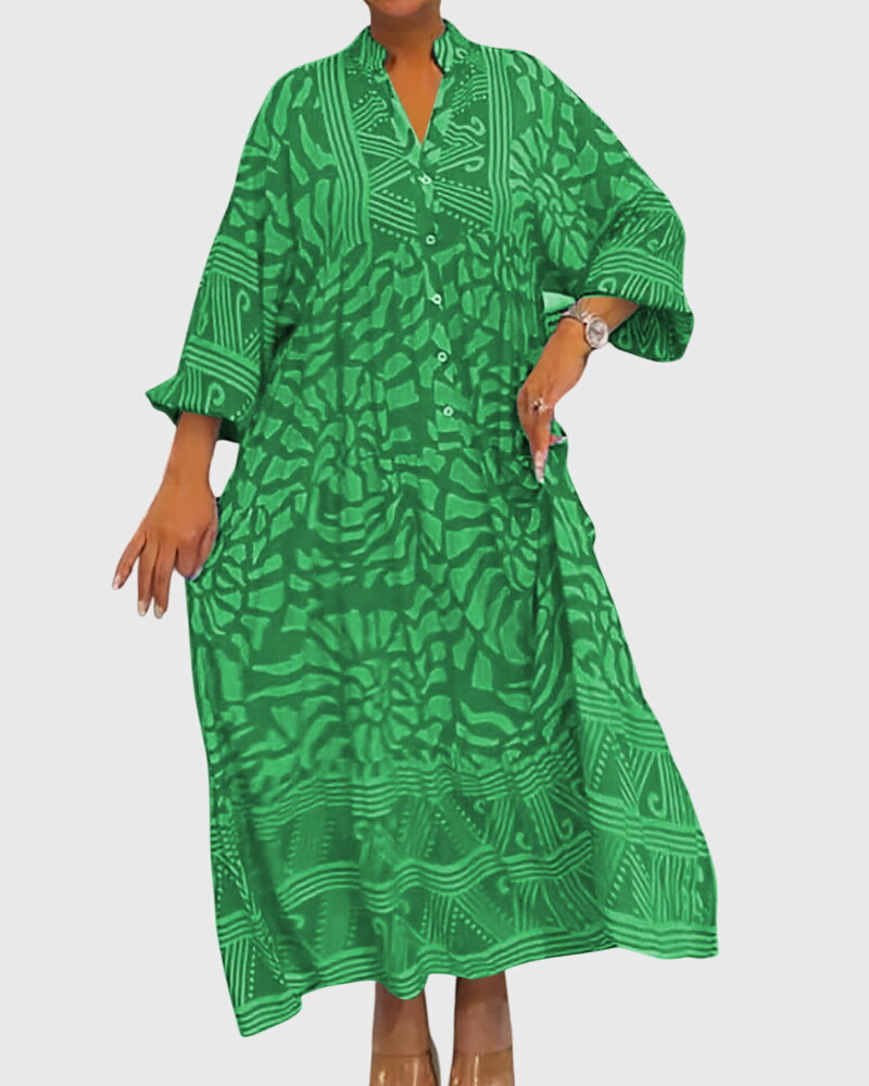 Mckinley™ | Robe Maxi Avec Imprimé Élégant