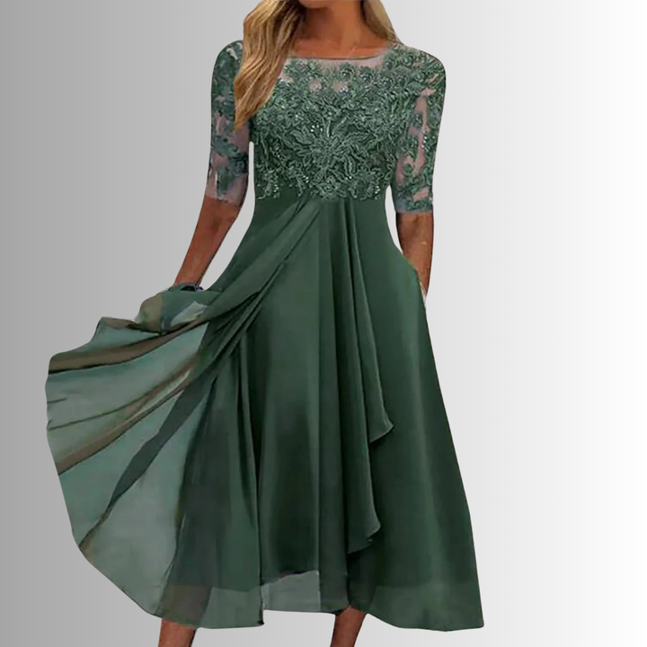 Tracy | Robe en Dentelle Raffinée
