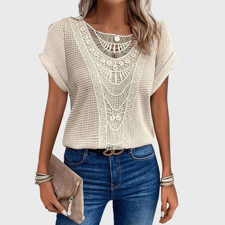 Pearl™ | Blouse Élégante Style Ibiza