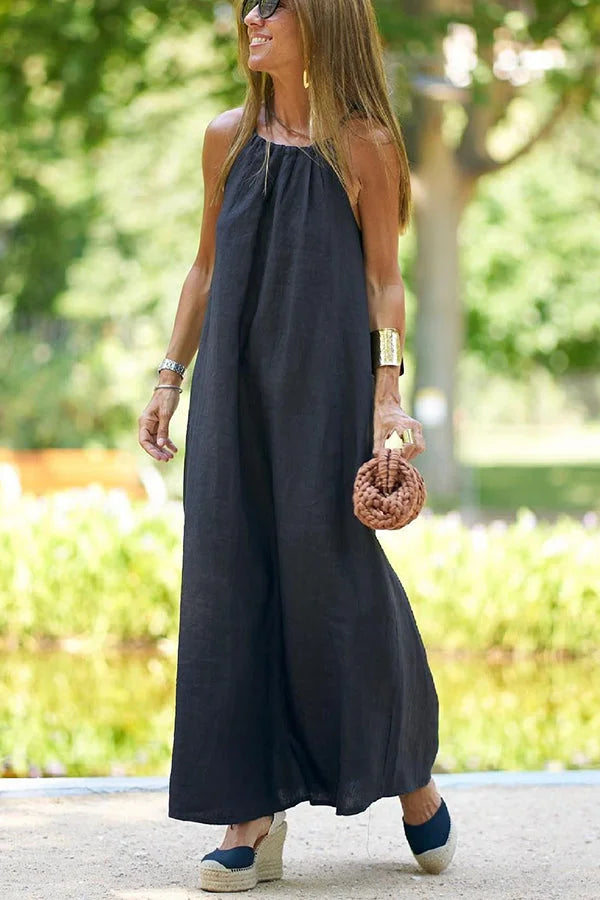 Marina | Halter Neck Maxi Dress