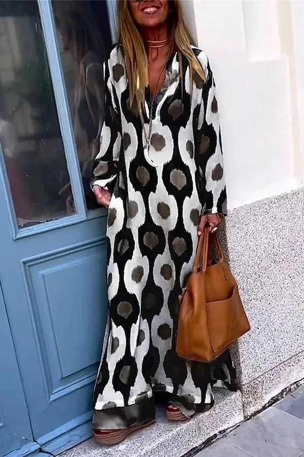 Mirella | Imprimé Maxi Robe
