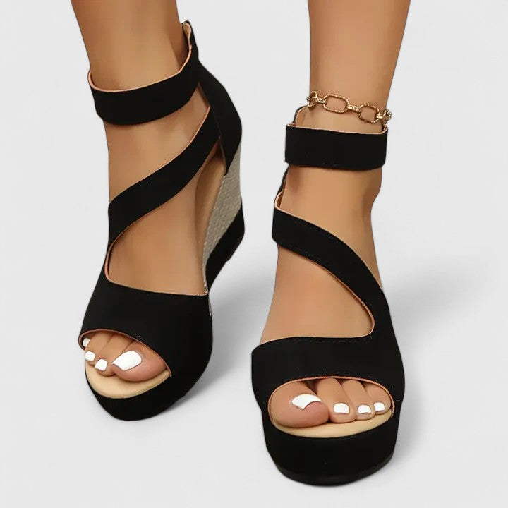 Selviana | Sandales Orthopédiques à Talon Wedge