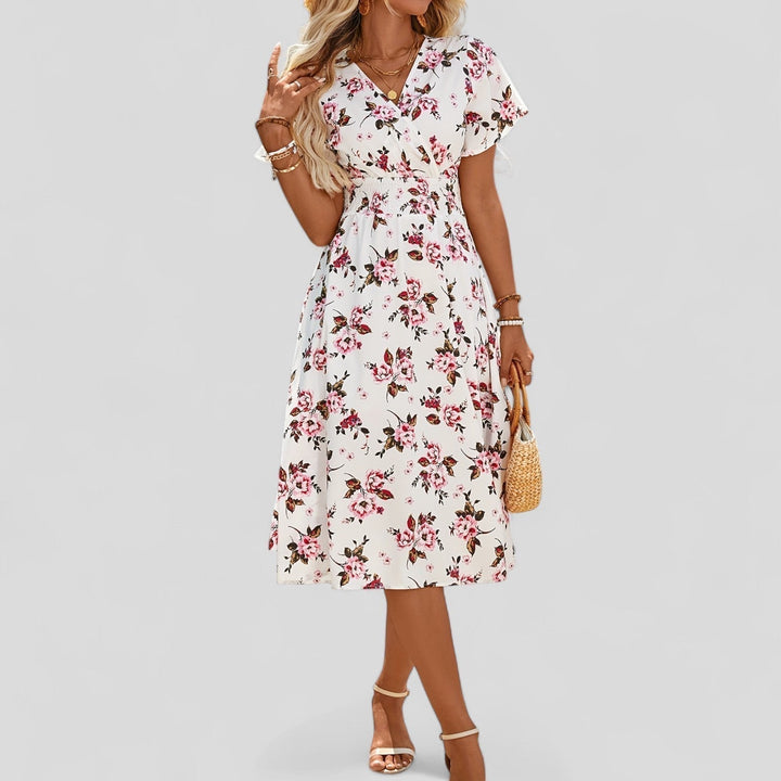 Gretalise | Robe Midi Confortable d'Été