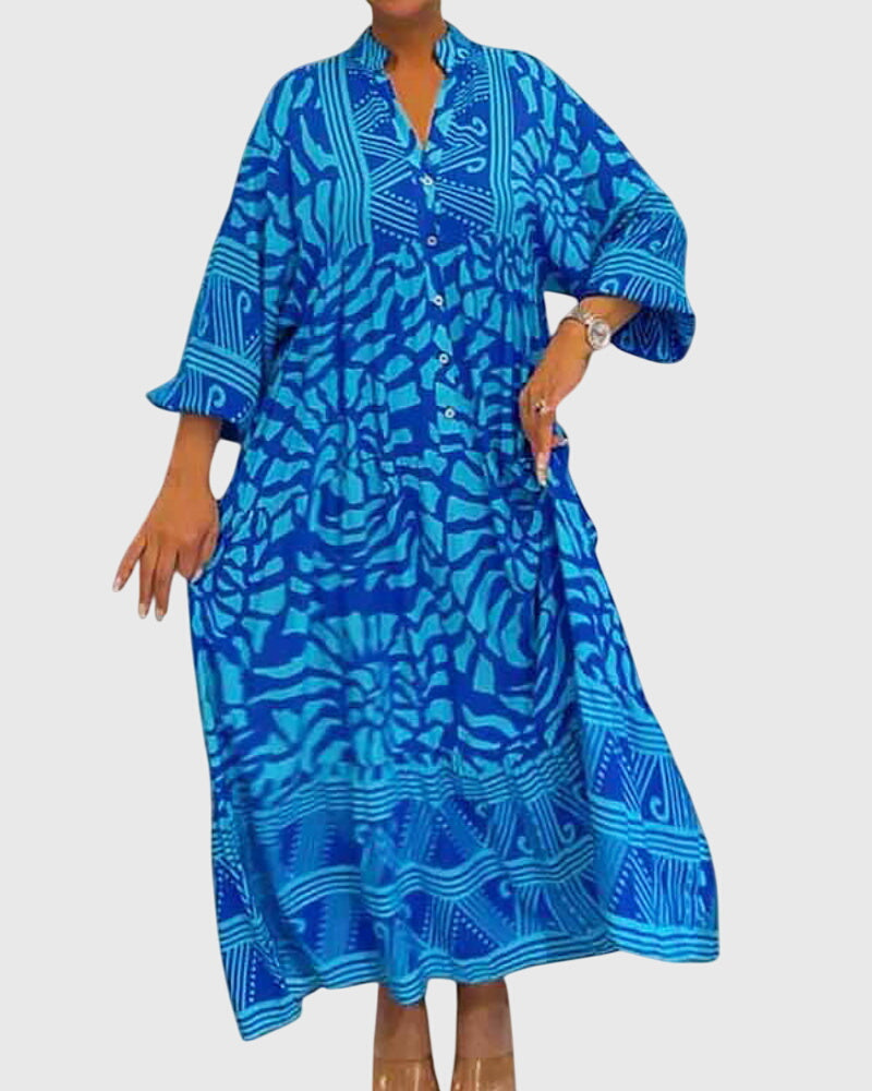 Mckinley™ | Robe Maxi Avec Imprimé Élégant