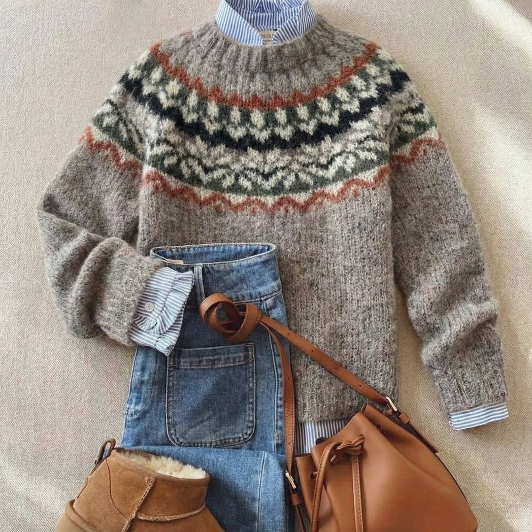 Eleanor | Pull en Tricot Nordic Heritage