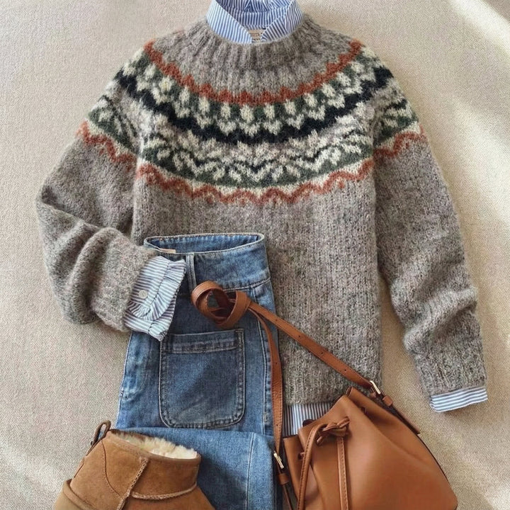 Eleanor | Pull en Tricot Nordic Heritage