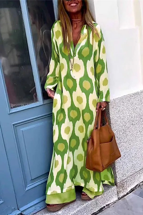 Mirella | Imprimé Maxi Robe
