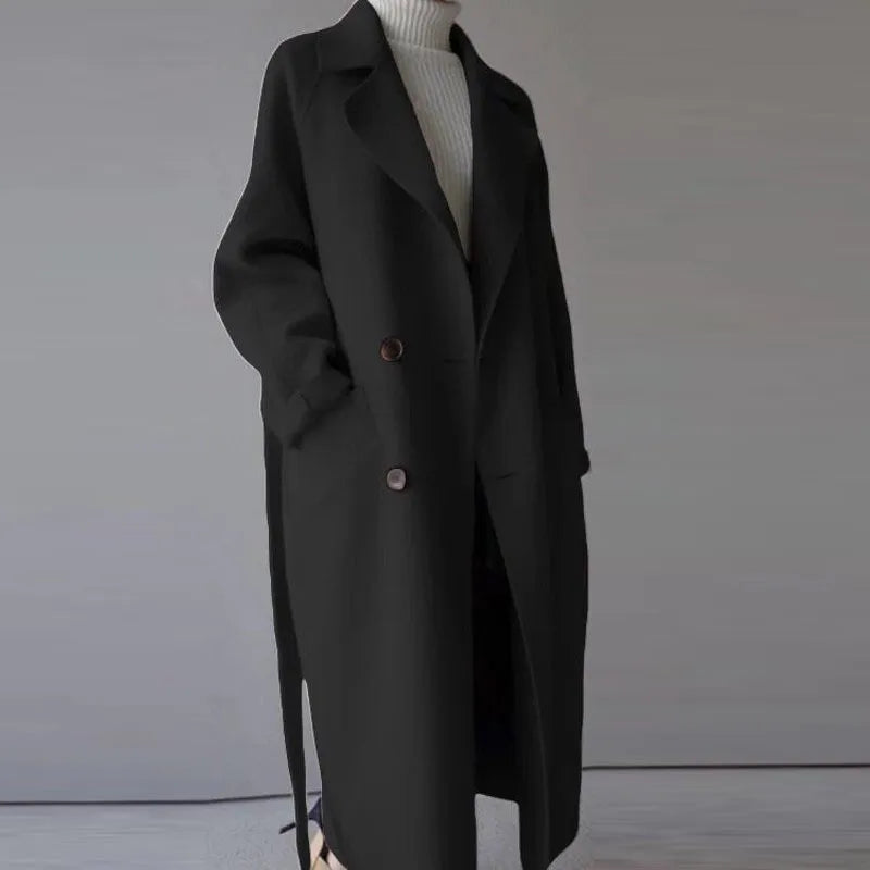 Elowen | Manteau d'Hiver Long Élégant pour Femmes