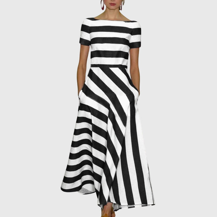 Carly™ - Robe Rayée