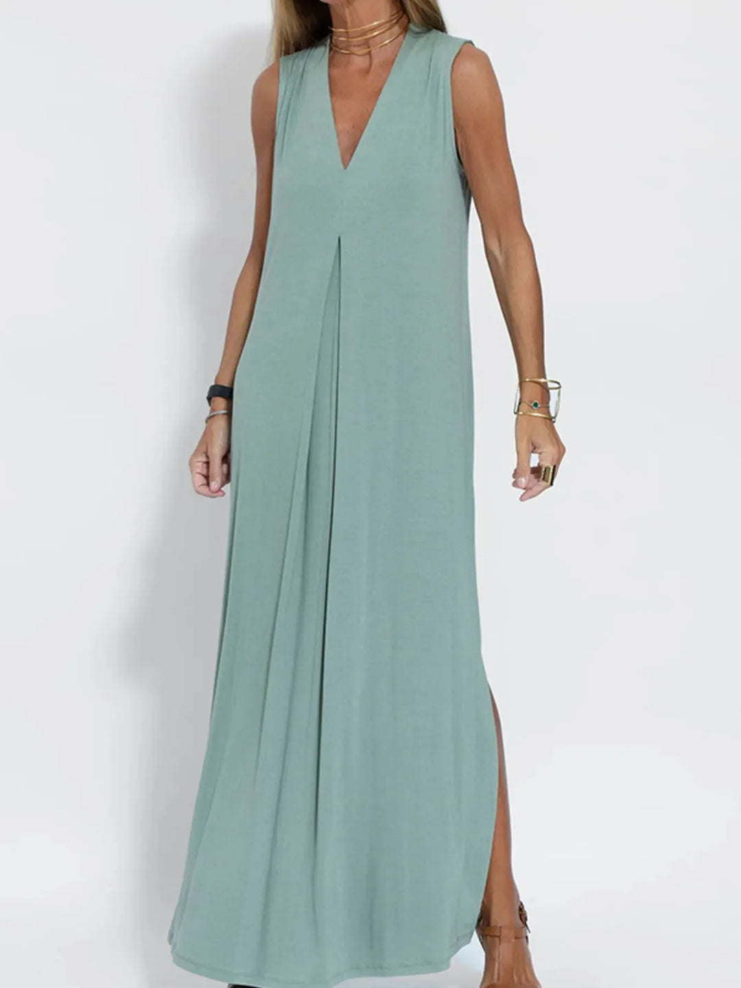 Ariella | Robe Maxi à Décolleté en V