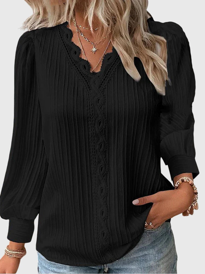 Andrea™ | Blouse Pullover Élegante