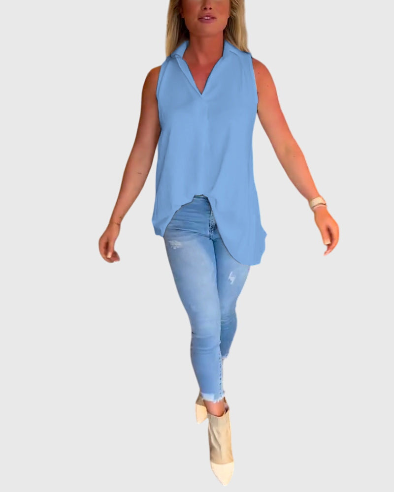Lina™ | Top sans manches