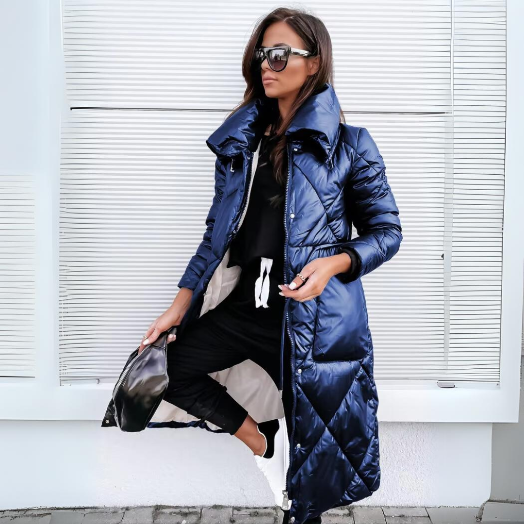 Amelia - Veste Élegante Matelassée