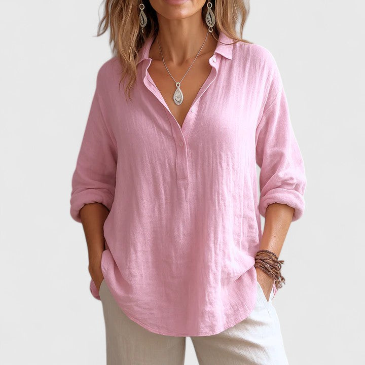 Franzina | Blouse en Lin Confortable