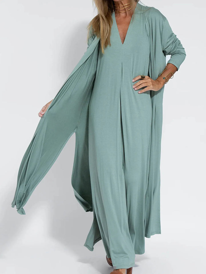 Ariella | Robe Maxi à Décolleté en V