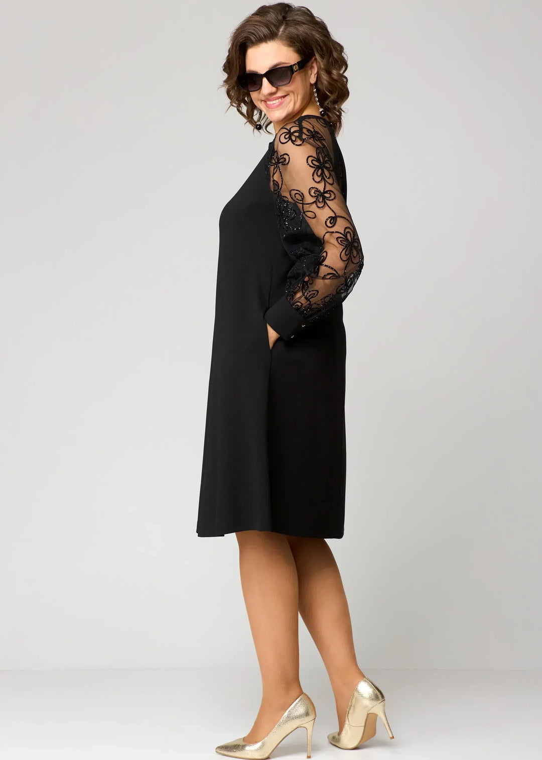 Robe en Dentelle Élégante Edyth™