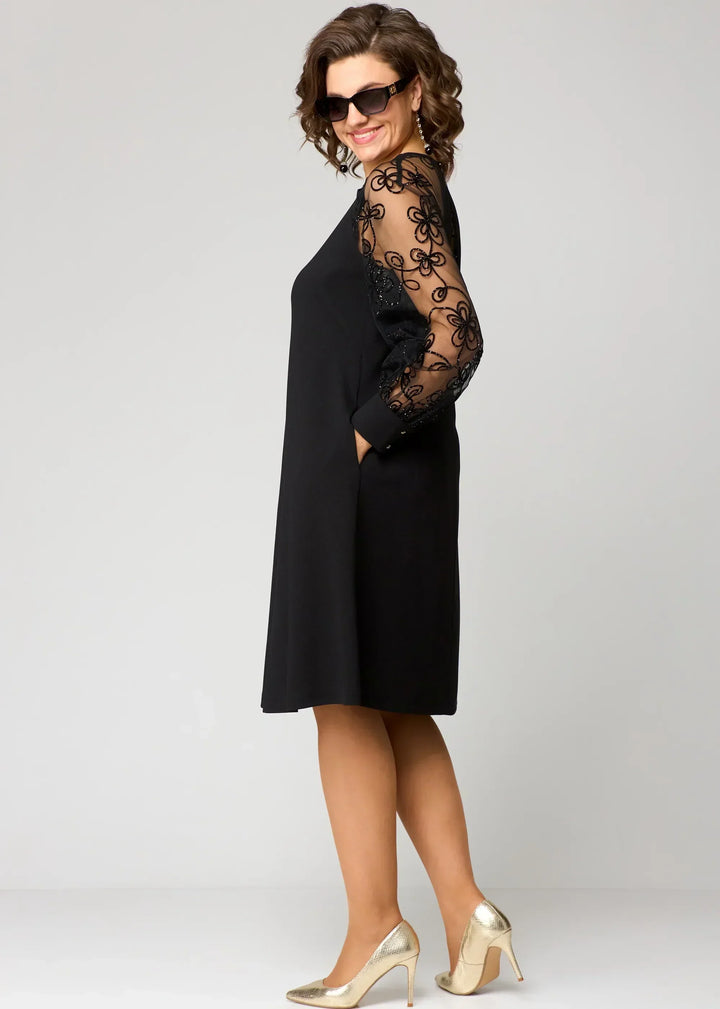Robe en Dentelle Élégante Edyth™