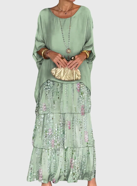 Susan™ | Robe Élégante Longue et Fluide