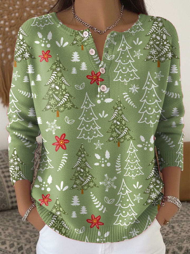 Sofie | Pull de Noël avec Boutons