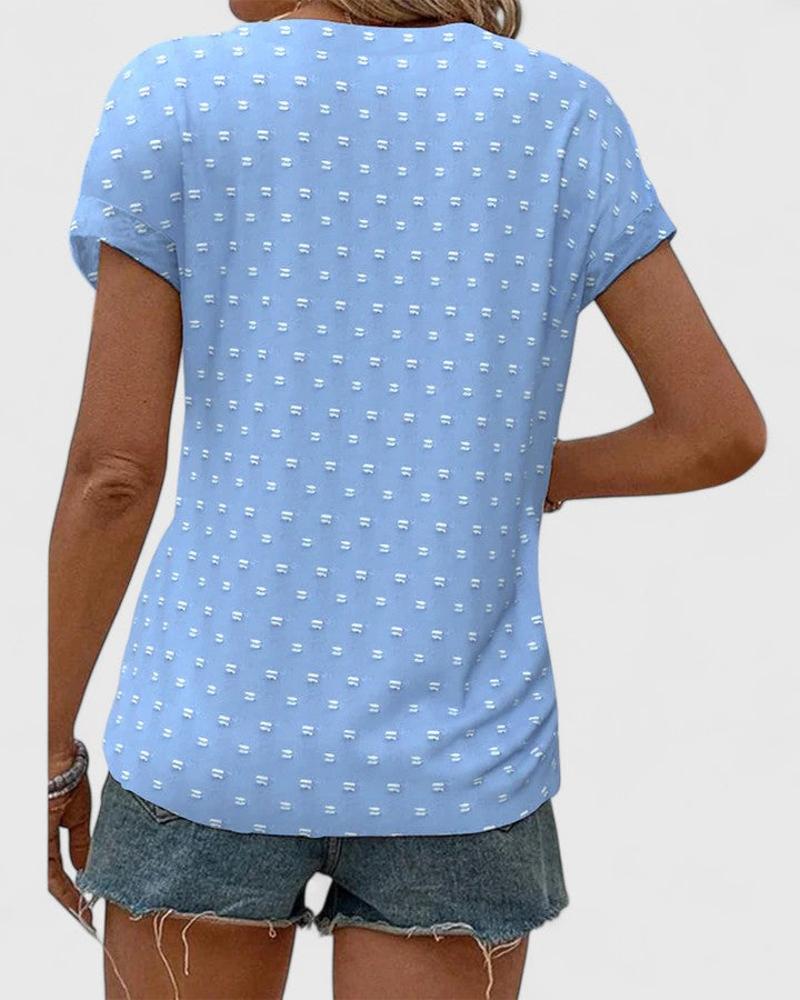 Miles | T-shirt V-neck Confortable