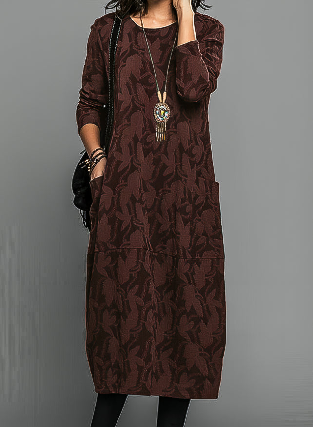 Dina | Robe d'Hiver Élégante