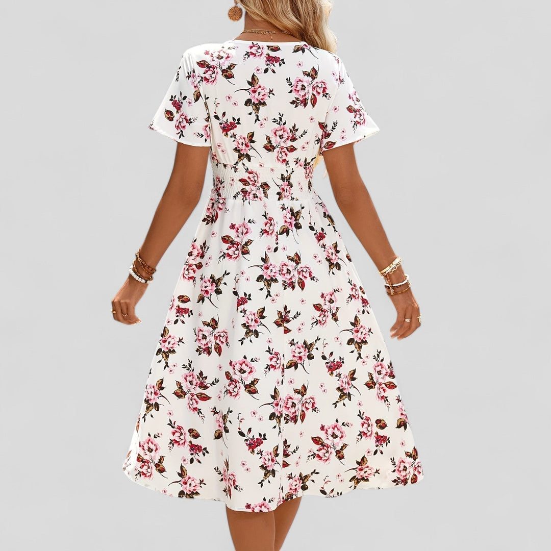Gretalise | Robe Midi Confortable d'Été