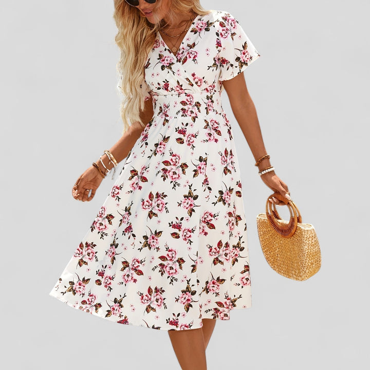 Gretalise | Robe Midi Confortable d'Été